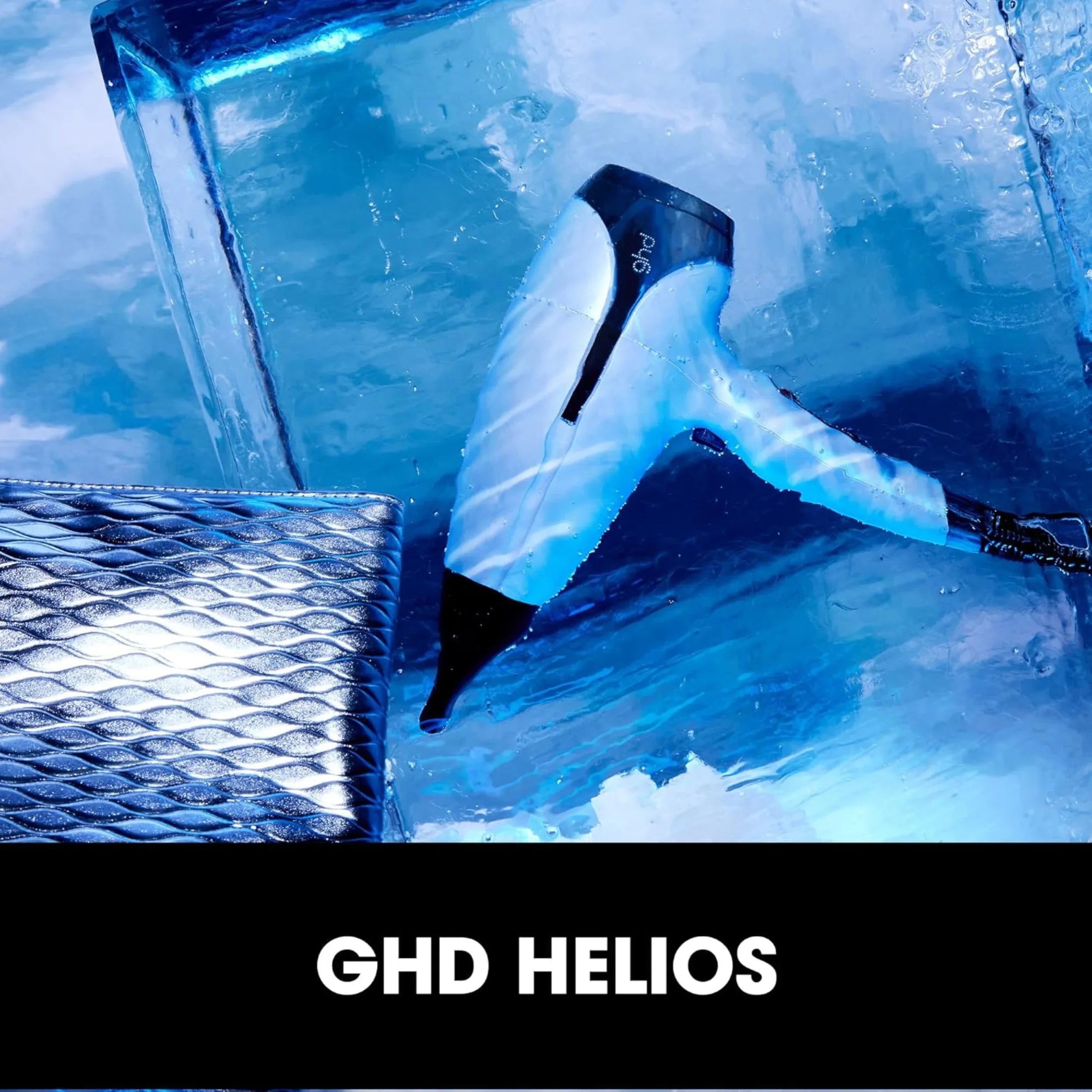 GHD Helios Phon Professionale Blu Ghiaccio Set Regalo – Asciugatura Ra