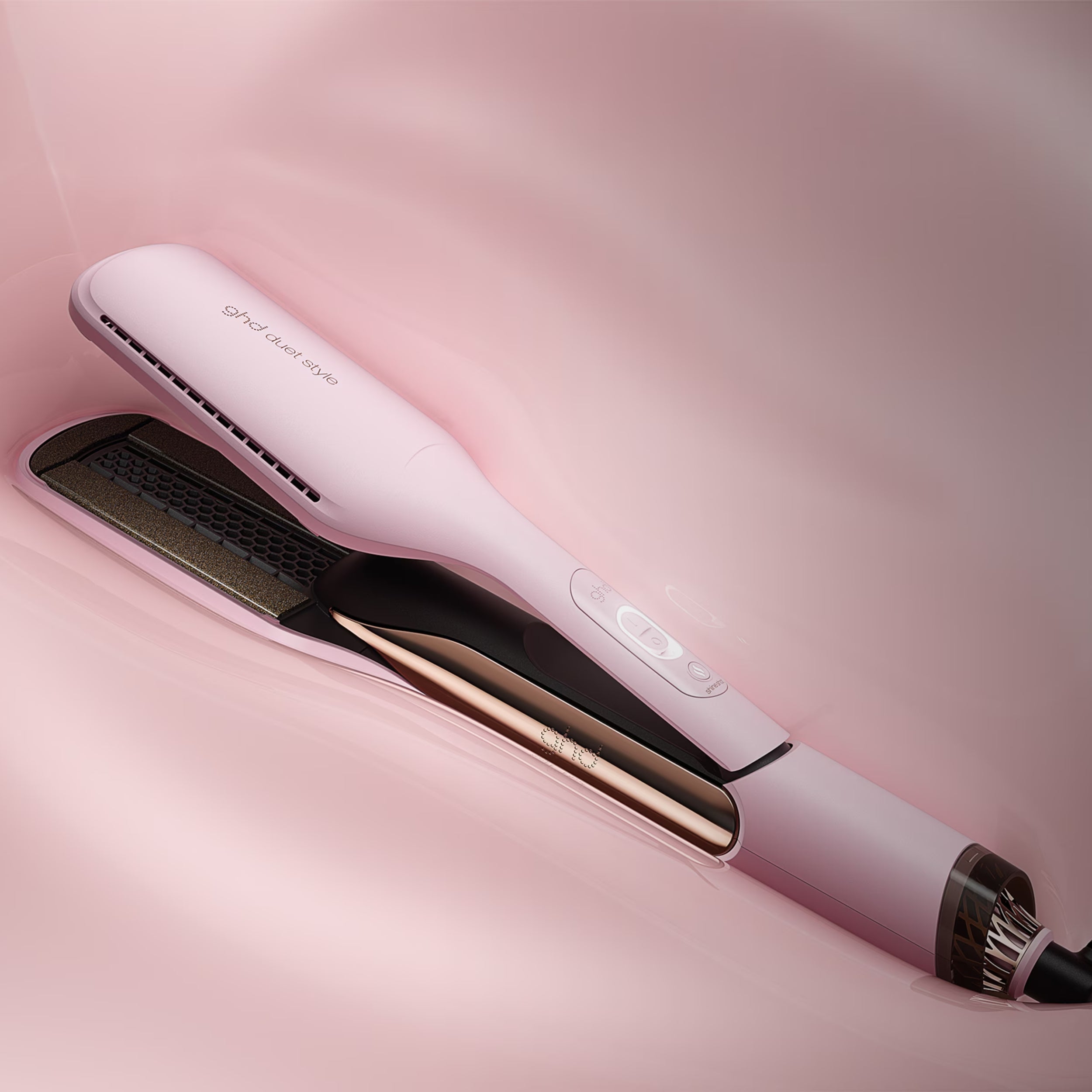 GHD Duet Style Rosa Sorbetto — Piastra Asciugacapelli 2-in-1