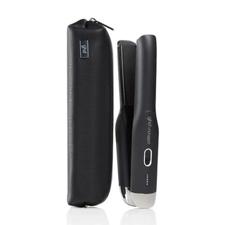 GHD Unplugged Styler zwart cadeauset met mini paddleborstel