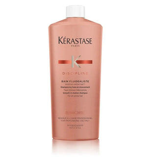 Kérastase Discipline Bain Fluidealiste Gentle 1000ml sulfate-free shampoo for color-treated, sensitized and unruly hair