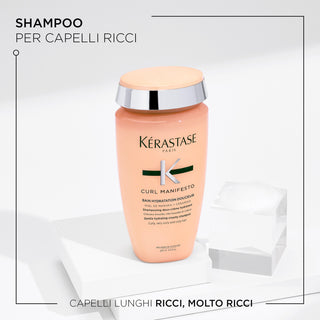 Kérastase shampoo nutriente per capelli ricci e molto ricci
