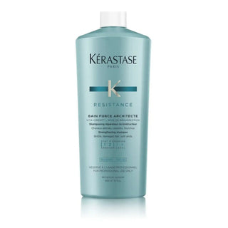 Kérastase Résistance Bain Force Architecte Shampoo 1000ml for treated, fragile and weakened hair