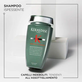 Kerastase Shampoo Uomo Ispessente Capelli Fini