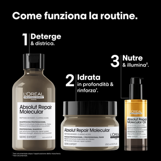 Cofanetto Natale 2026 Absolut Repair Molecular Trio L'Oréal Professionnel
