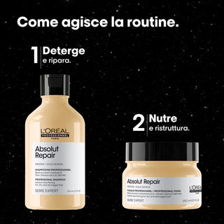 L’Oréal Cofanetto Kit Set Absolut Repair Duo | Shampoo + Maschera – Celebre Store