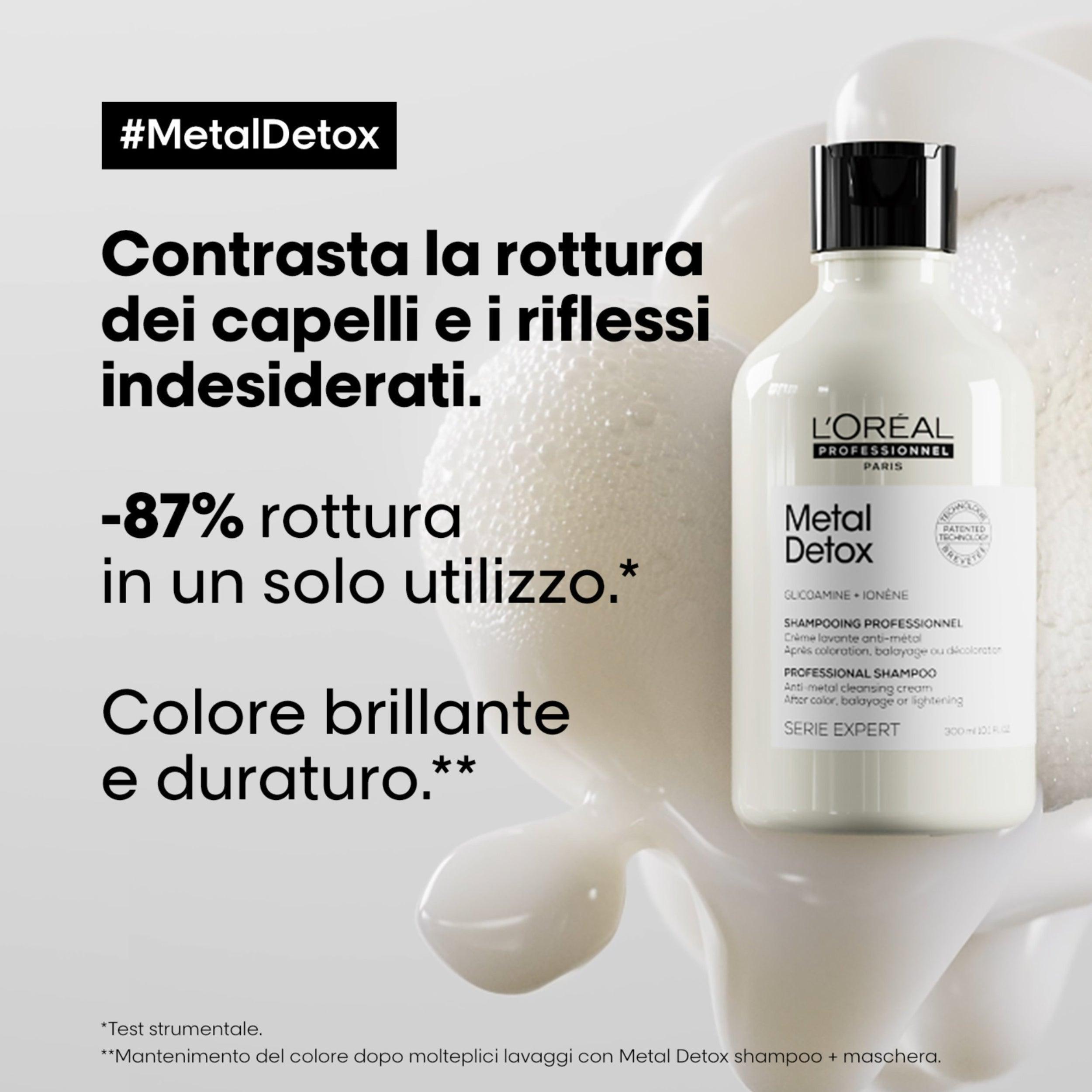 L'Oréal Professionnel Metal Detox Shampoo 100ml