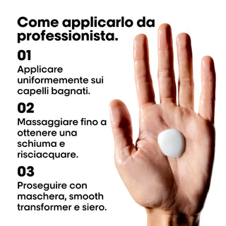 L'Oréal Professionnel Keratin Alpha Sleek Shampoo Refill 1000ml 