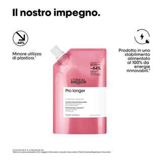 Pro Longer Shampoo Refill Ricarica 1000ml L'Oréal Professionnel
