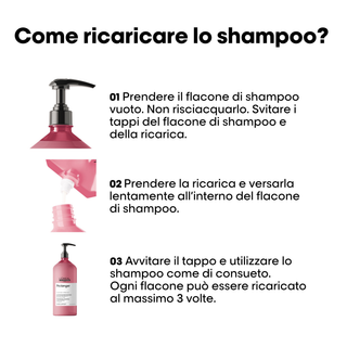Pro Longer Shampoo Refill Ricarica 1000ml L'Oréal Professionnel