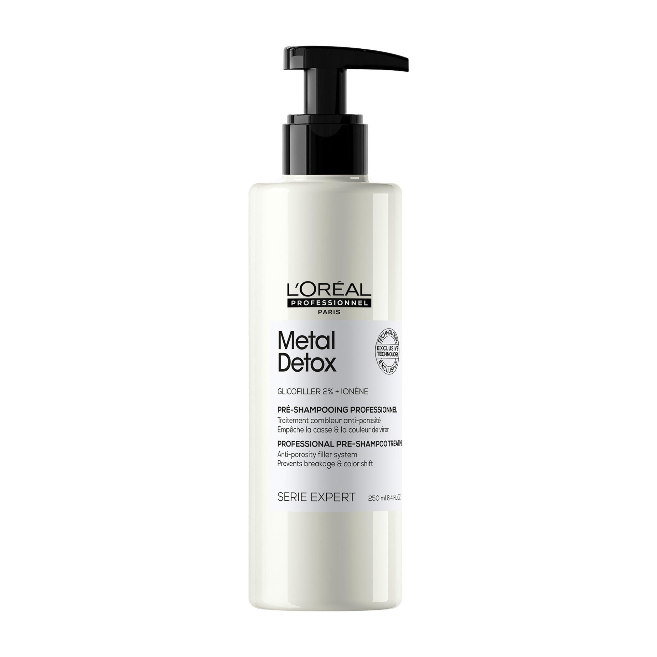 L'Oréal Metal Detox Pre-Shampoo 250ml - Anti-Rottura per Capelli Danneggiati