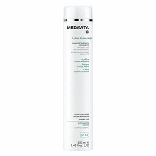 Medavita Lotion Concentrée Shampoo Trattante Anticaduta Donna 250 ml su sfondo bianco