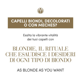 Medavita Blondie All Blondes Bonding Shampoo 250ml - Shampoo Antigiallo per Tutti i Capelli Biondi