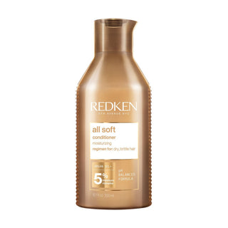 Bottiglia di balsamo redken dorata marrone capelli secchi
