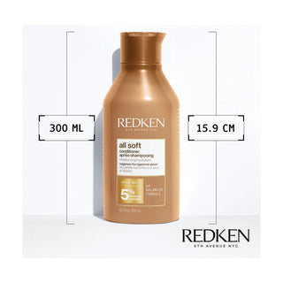 Redken All Soft Conditioner 300 ML – Balsamo Idratante per Capelli Secchi