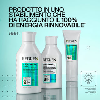 Redken Acidic Bonding Curls Shampoo 300ml – Shampoo Rinforzante per Capelli Ricci Danneggiati