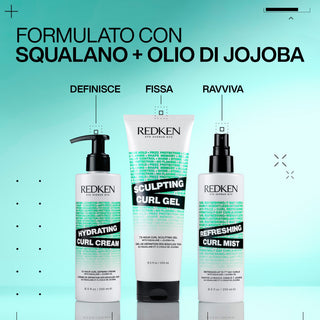 Redken Hydraterende Krulcrème 250 ML – Crème voor gehydrateerde, gedefinieerde krullen