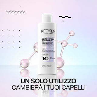 Redken Acidic Bonding Concentrate Trattamento Pre-Shampoo 190ml – Riparazione Intensiva Capelli Danneggiati