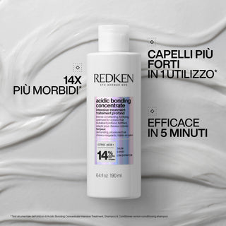 Redken Acidic Bonding Concentrate Trattamento Pre-Shampoo 190ml – Riparazione Intensiva Capelli Danneggiati