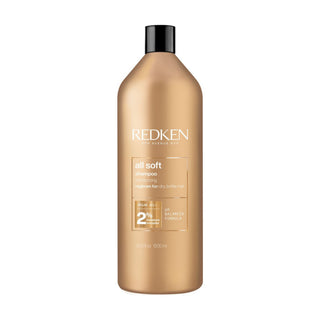 Redken All Soft Shampoo 1000 ML – Shampoo per Capelli Secchi