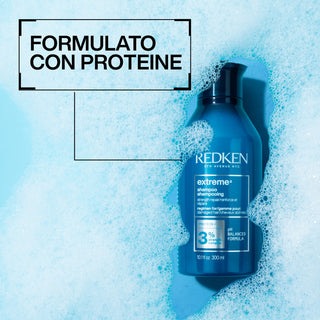 Redken Extreme Shampoo 300 ML – Shampoo Rinforzante per Capelli Fragili