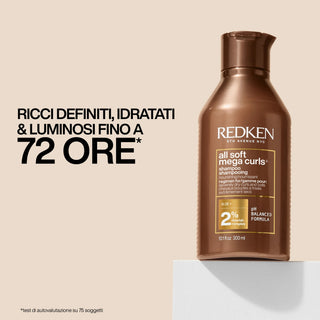 Redken All Soft Mega Curls Shampoo 300 ML – Shampoo per Capelli Ricci