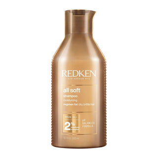 Redken All Soft Shampoo 300 ML – Shampoo per Capelli Secchi
