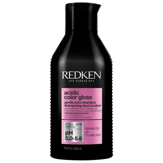 Bottiglia di Shampoo Nera Redken per Capelli Colorati