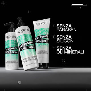 Redken Refreshing Curl Mist 250 ML – Locken-Auffrisch-Spray, feuchtigkeitsspendend und definierend