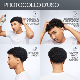 Redken Refreshing Curl Mist 250 ML – Locken-Auffrisch-Spray, feuchtigkeitsspendend und definierend