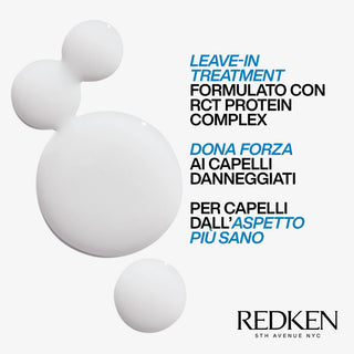 Redken Extreme Anti-Snap Leave-In 250ml – Trattamento Rinforzante per Capelli Fragili e Danneggiati