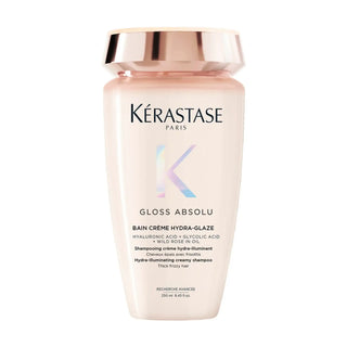 Kérastase Gloss Absolu Bain Crème Hydra Glaze 250 ml – Champú Antifrizz Efecto Gloss Cabello Grueso