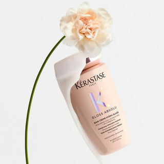 Kérastase Gloss Absolu Bain Crème Hydra Glaze 500 ml – Anti-frizz Gloss-effect Shampoo for Thick Hair
