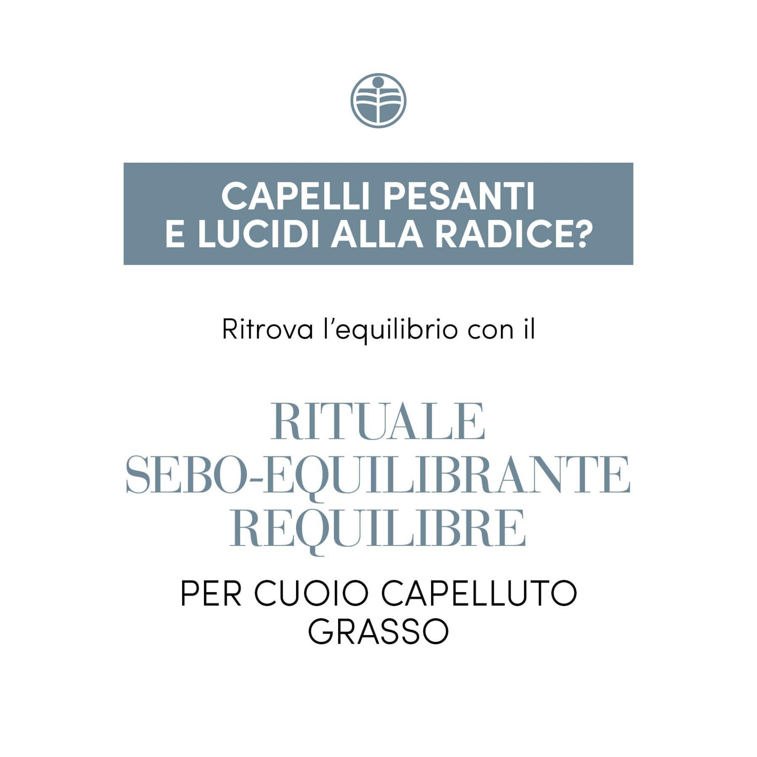 Medavita Requilibre Shampoo sebo-equilibrante 1000ml - Per Capelli Gra